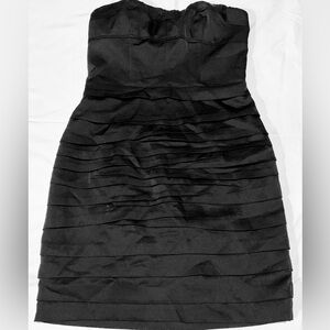 Express Strapless Cocktail Dress
